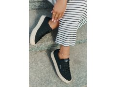 Dámské tenisky s pletením lee cooper lcw-25-44-3216 Černé 3