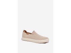 Dámské tenisky slip-on big star rr274721 Béžové 3