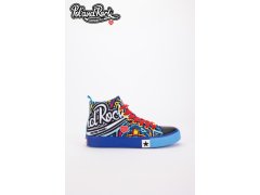 Tenisky pol´and´rock festival x big star ss174500 Modré 1