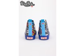Tenisky pol´and´rock festival x big star ss174500 Modré 2