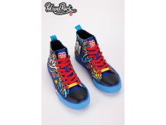 Tenisky pol´and´rock festival x big star ss174500 Modré 7