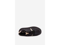 Dámské sneakersy na platformě big star ss274360 Černé 1