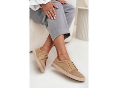Barefoot typ tenisky z&nbsp;přírodního semiše zazoo 314 béžové 7