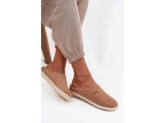 Dámské pantofle domácí obuv inblu cs000045 Camel 6