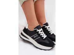 Dámské sportovní tenisky big star tt274877 hi-poly system Černé 8