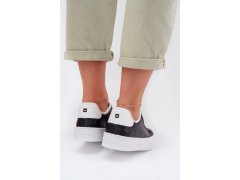 Dámské tenisky z&nbsp;eko kůže big star tt274927 hi-poly system Černé 7
