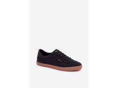 Dámské tenisky z&nbsp;materiálu big star tt274356 Černé 4