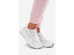 Dámské sportovní tenisky big star tt274325 hi-poly system Bílé 4