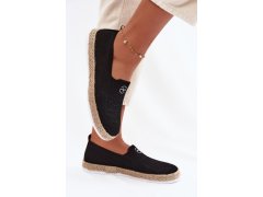 Dámské espadrilly vinceza 13659 Černé 5