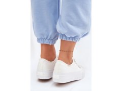 Dámské tenisky na platformě lee cooper lcw-26-31-4369 Bílé 5