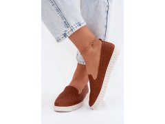 Dámské prodyšné nazouvací polobotky camel Salty 2