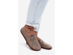 Semišové mokasyny barefoot z zazoo Cappuccino 2