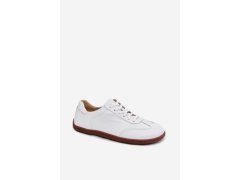 Kožené dámské tenisky barefoot zazoo n1243 Bílé 4