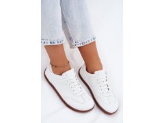 Kožené dámské tenisky barefoot zazoo n1243 Bílé 6