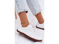 Kožené dámské tenisky barefoot zazoo n1243 Bílé 7