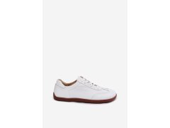 Kožené dámské tenisky barefoot zazoo n1243 Bílé 8
