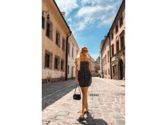 Dámské sandály s pásky imitace kůže černé Glamira 4