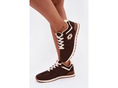 Dámské sneakers lotto 2401850u epican Čokoládové 6