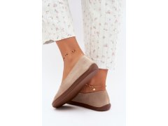Dámské barefoot baleríny béžové Hollin 1
