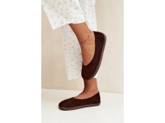 Dámské baleríny barefoot čokoládové Hollin 6