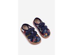 Barefoot boty pro chlapce milami tmavě modré Saphira 2