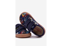 Barefoot boty pro chlapce milami tmavě modré Saphira 6