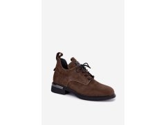 Dámské kožené boty vinceza 89151 Khaki 2