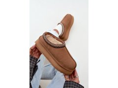 Kožené semišové zimní boty vinceza 97972 Camel 5