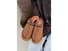 Kožené semišové zimní boty vinceza 97972 Camel 8