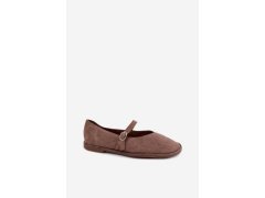 Barefoot baleríny s páskem taupe Rhoselle 2