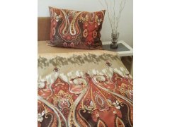 Povlečení Persie hnědá