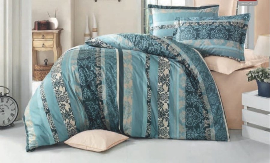 Povlečení Touha v&nbsp;modrém - Ložní povlečení Bavlna