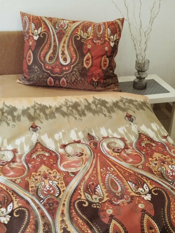 Povlečení Persie hnědá - Ložní povlečení Bavlna