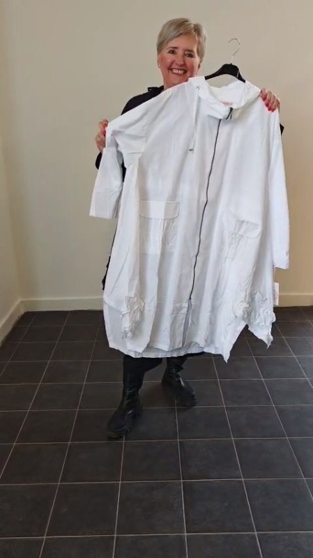 Bundička Dešťová víla - Oděvy Bundy, kabáty, kardigany