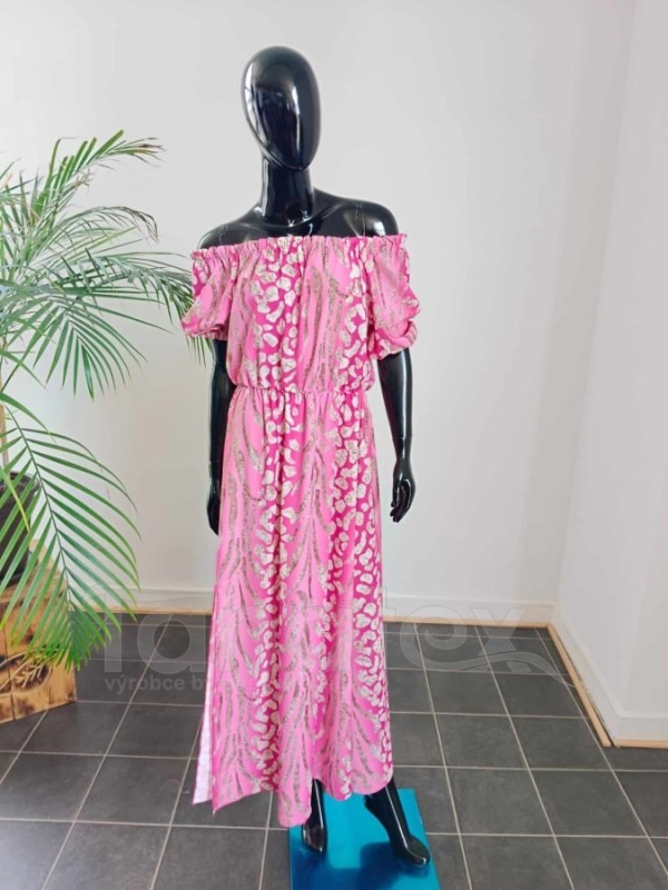 Šaty Esme růžové - Oděvy Dámské šaty letní