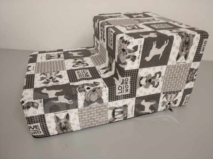 Schody Pro psa loneta psy šedobéžová - Potřeby pro psy a kočky Schody pro psy a kočky Schody