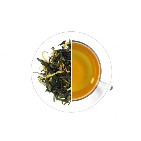 Tokajská meruňka - zelený,aromatizovaný - Čaje Zelené čaje