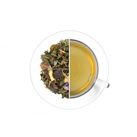 Malina - máta - zelený,aromatizovaný - Čaje Zelené čaje