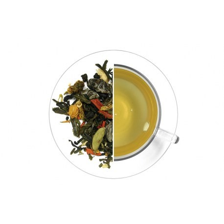 Čaj císařů - zelený,aromatizovaný - Čaje Zelené čaje