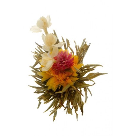 Man Tian Xian Tao Posvátné květy 1 ks (kvetoucí čaj) - Čaje Bílé a kvetoucí čaje