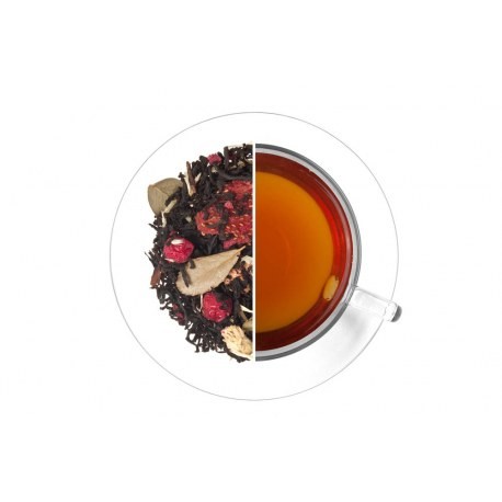Červené plody - černý,aromatizovaný - Čaje Černé čaje