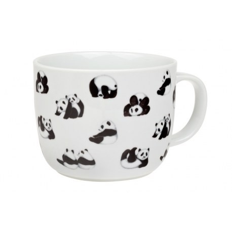 Panda 0,75 l - porcelánový hrnek - Čajové a kávové nádobí Hrnky na čaj, hrnky na kávu