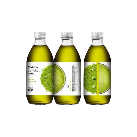 Matcha s příchutí Kiwi 330 ml - Cool Drinks