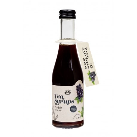 Tea Syrups Pu-Erh - černý rybíz 200 ml - Cool Drinks