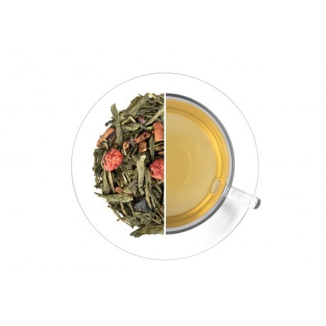Borůvka - skořice - zelený,aromatizovaný - Čaje Zelené čaje