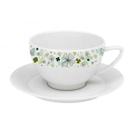 Šálek štěstí 0,24 l - porcelánový hrnek - Čajové a kávové nádobí Hrnky na čaj, hrnky na kávu
