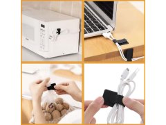 10 ks stahovací páska na suchý zip 7