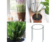 2 ks Kovové podpěry rostlin 35 cm 11
