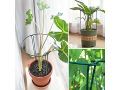 2 ks Kovové podpěry rostlin 40 cm 9