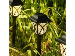 2 ks LED solární lampa na zahradu 11